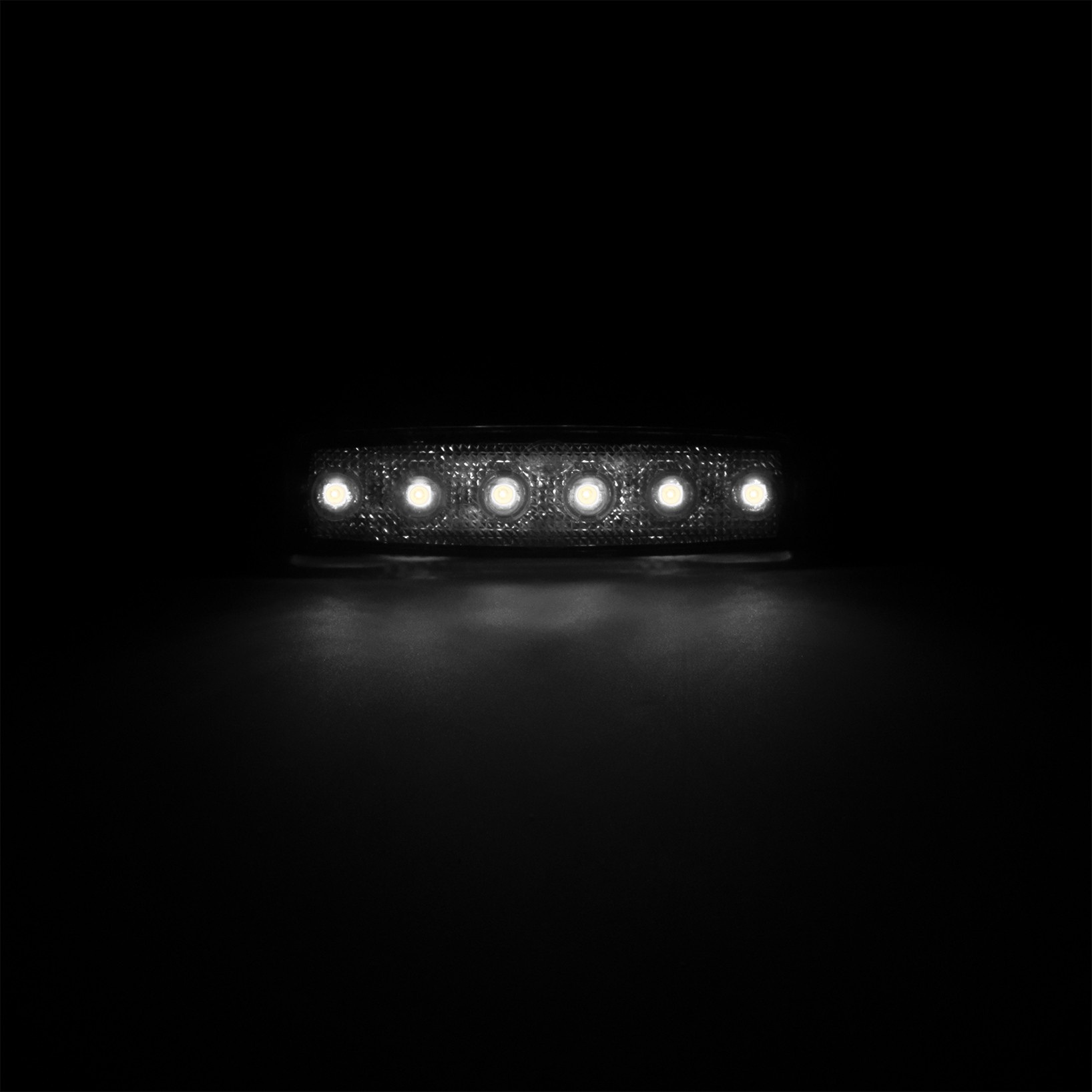 Sidemarkeringslygte LED hvid 560.07 24 V