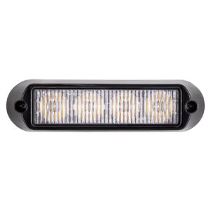 LED-strobelys 4x LED 12/24 V orange R65 R10