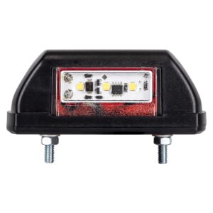 Sidemarkeringslygte LED LD 703 hvid-rød 12/24 V