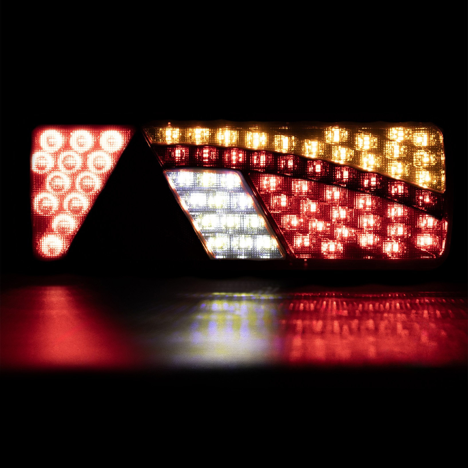 Baglygte fuld LED 69 LED højre