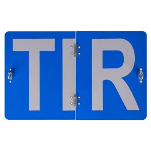 TIR skilt sammenklappelig