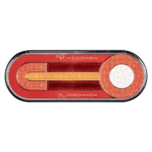 Baglygte led TL stor oval 12/24 V