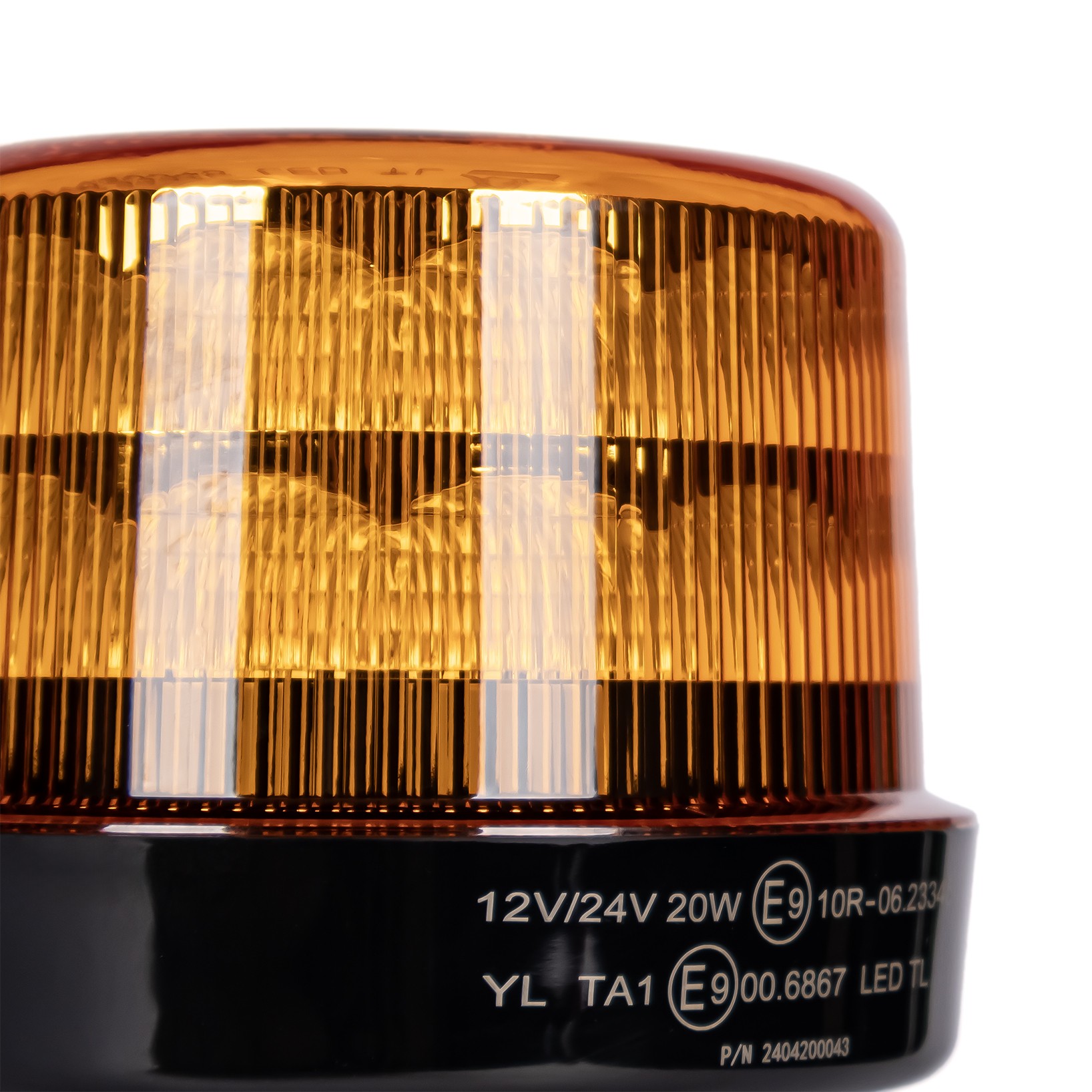 Advarselslygte 24x LED R65 R10 flex 4 blinkmønstre