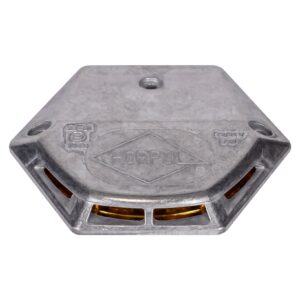 Warning lights for tail lifts