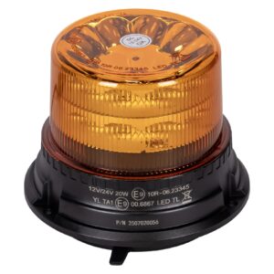 Advarselslygte 24x LED R65 R10 magnet 4 blinkmønstre
