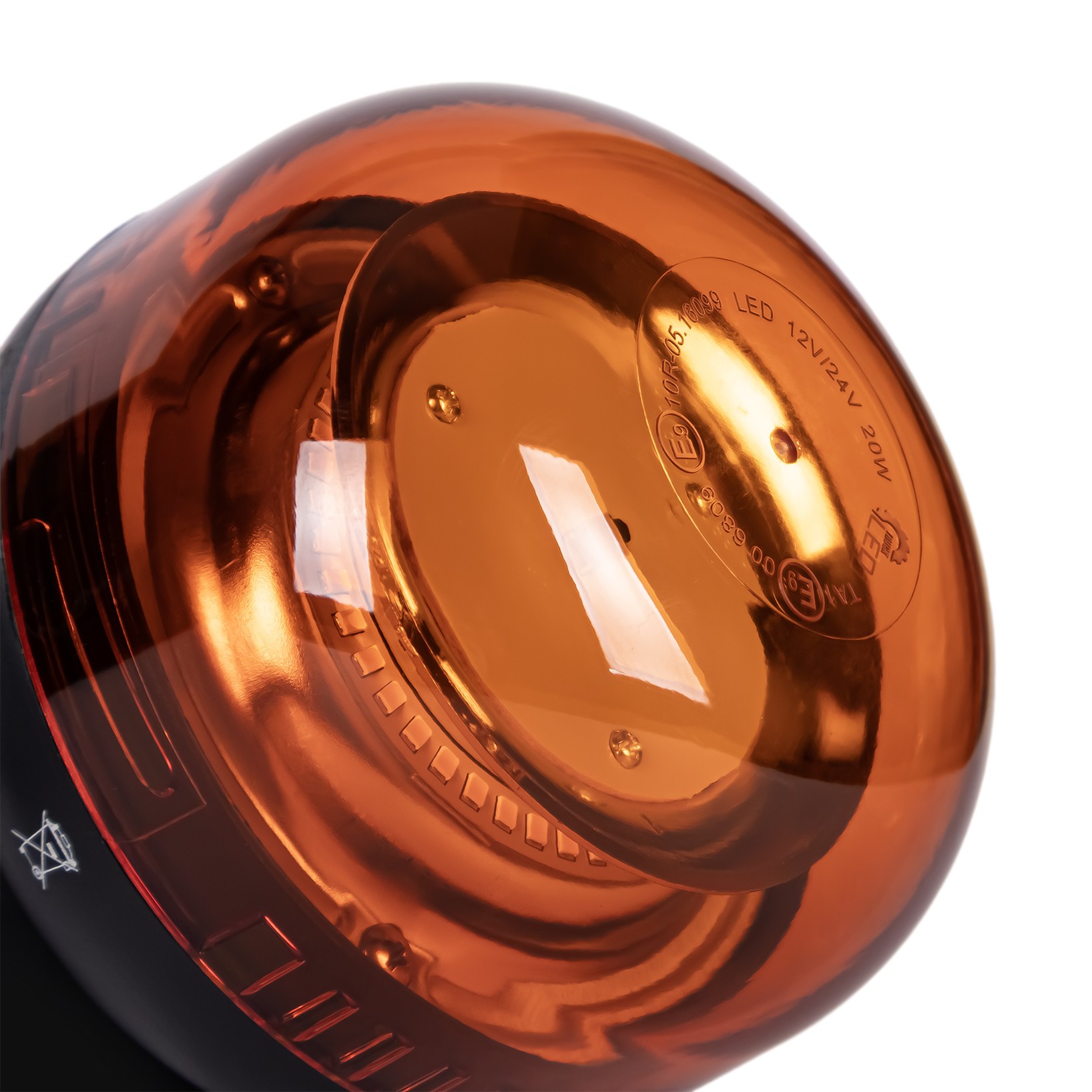 Advarselsblink Smooth 45x LED magnet 2 blinkmønstre