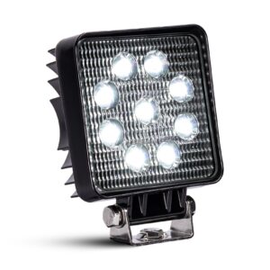 LED-arbejdslys 9x LED firkantet