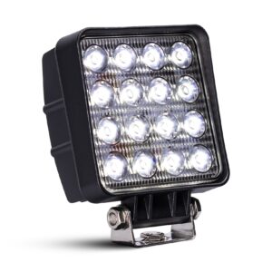 LED-arbejdslys 16x LED firkantet