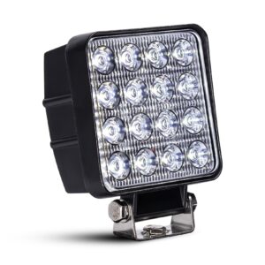 LED-arbejdslys 16x LED firkantet