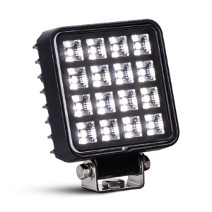 LED-arbejdslys 16x LED firkantet med kontakt