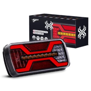 Baglygte LED X-SPIDER #1 tåge bajonet