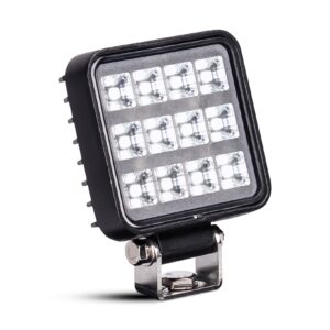 LED-arbejdslys 12x LED firkantet med kontakt