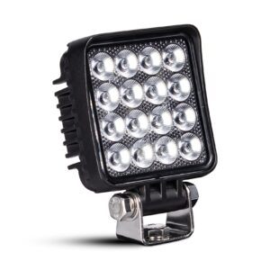 Baklygte 16x LED firkantet mini kontakt R23 R148