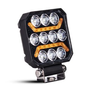 Arbejdslys 10xLED + 2x LED-stribe gul