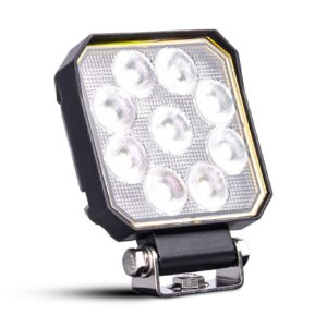 Arbejdslys 9xLED firkantet PLUS