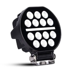 Arbejdslys rund 14xLED + LED-stribe