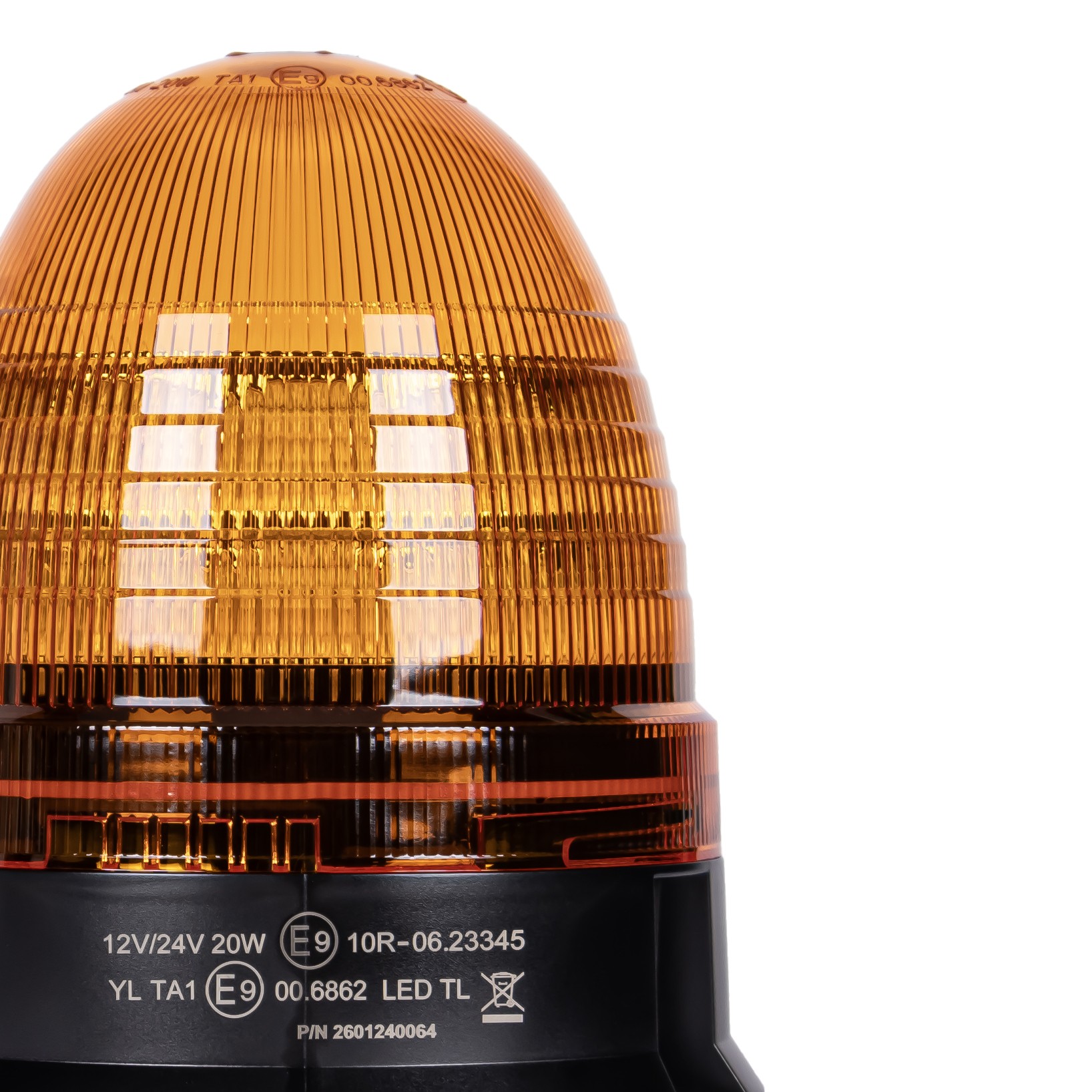 Advarselslygte 24x LED R65 R10 magnet 4 blinkmønstre
