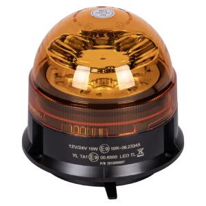 Advarselslygte 12x LED R65 R10 4 blinkmønstre