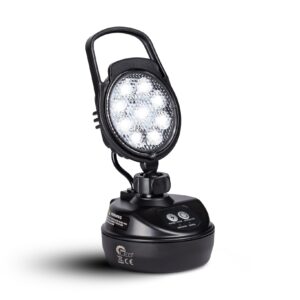 Rechargeable LED-arbejdslys med magnet