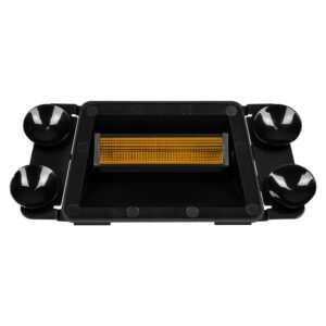 Strobelygte LED med sugekopper 252x116x76