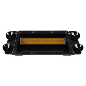 Strobelygte LED med sugekopper 332x116x76