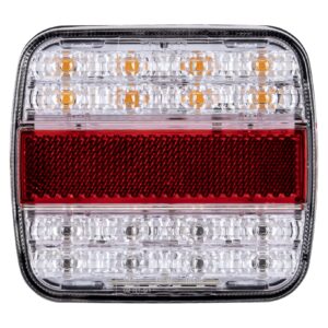 LED Baglygte hvid 12/24 V