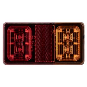 LED Baglygte 12/24 V, 16led