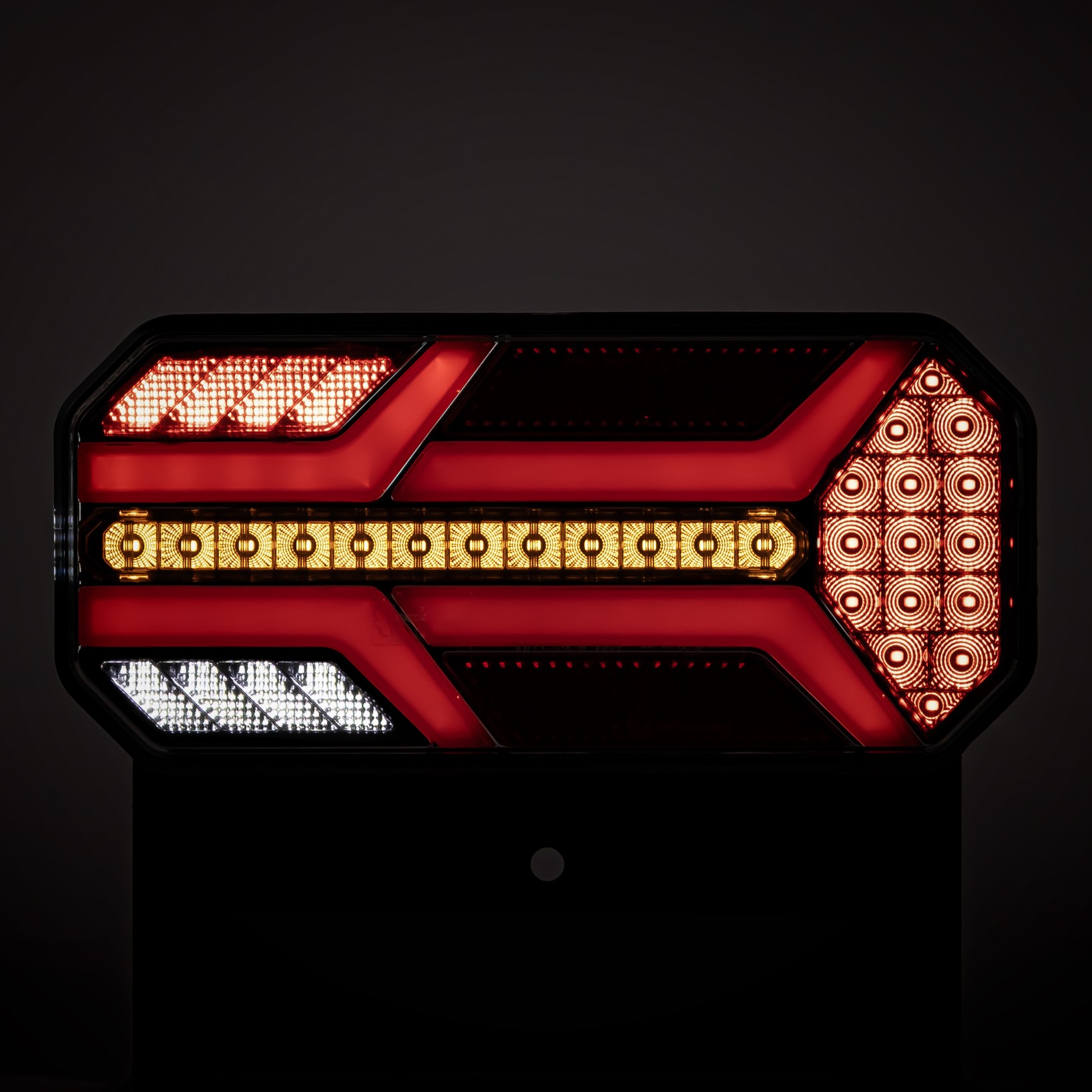 Baglygte led TL Neon 12/24 V venstre