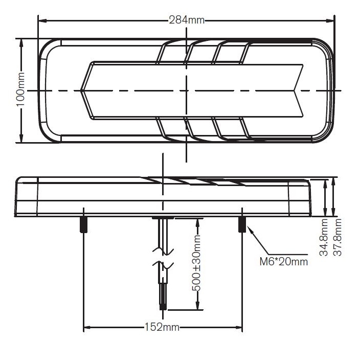 Baglygte LED dynamisk blinklys - Billede 11