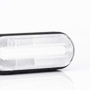 Sidemarkeringslygte, hvid LED